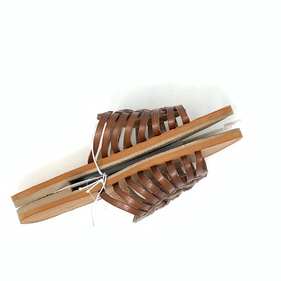 Universal Thread | Cognac Luz Brown Sandal Flats - Picture 3 of 9